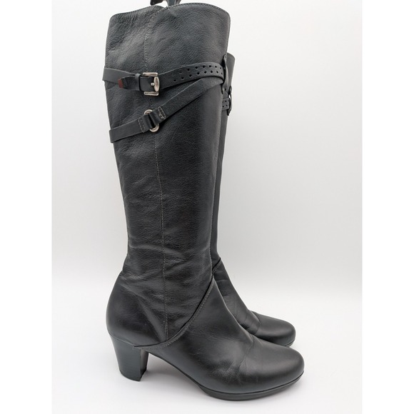 Hispanitas Shoes - Hispanitas Black Leather Glove Boots EU size 39 (US 8.5-9) made in Spain